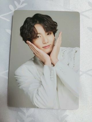 Bts Jungkook 3/8 World Tour Speak Yourself The Final Official Mini Photo Card