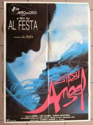Gipsy Angel (sammy Luck) Lebanese Movie Poster 90s