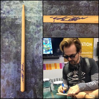 Gfa Poison Drummer Rikki Rockett Signed Autographed Drumstick Proof R1