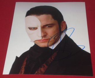 Gerard Butler Signed Cool Phantom Of The Opera Promo 8x10 Photo Autograph