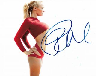 Pamela Anderson Real Hand Signed 8x10 " Photo 2 Autographed Baywatch Playboy