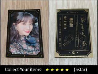 Twice 3rd Special Album The Year Of Yes Momo B Official Photo Card