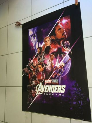 Marvel Avengers : End Game 2019 Rare Aust Limited Edition Os Movie Poster 2