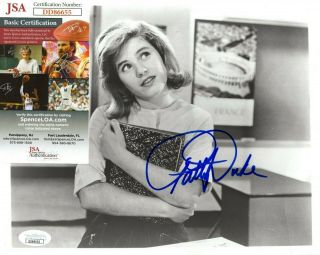 Patty Duke Actress Movie Star Hand Signed Autograph 8x10 Photo Jsa