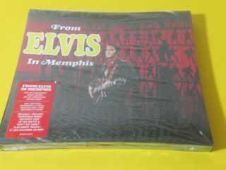 Rare Elvis Cd Set From Elvis In Memphis With Stickers Rca Record