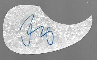 John Mellencamp Rare Rock N Roll Signed Autographed Guitar Pickguard