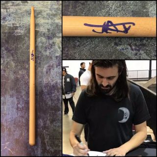 Gfa Slipknot Drummer Jay Weinberg Signed Autograph Drumstick J2