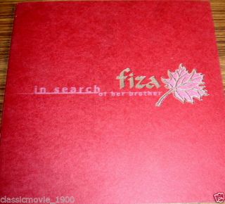 Fiza Press Book Bollywood Hrithik Roshan - Karisma Kapoor Music A.  R.  Rehman