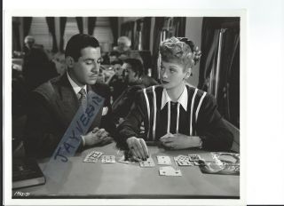 Time For Two/two Smart People 1946 Orig Vintage Bw Still Photo Lucille Ball Text