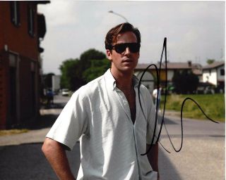 Actor Armie Hammer Hand Signed 