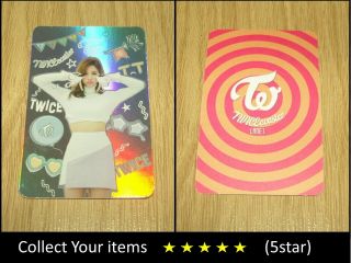 Twice 3rd Mini Album Coaster Lane1 Tt Holo Mina Official Photo Card