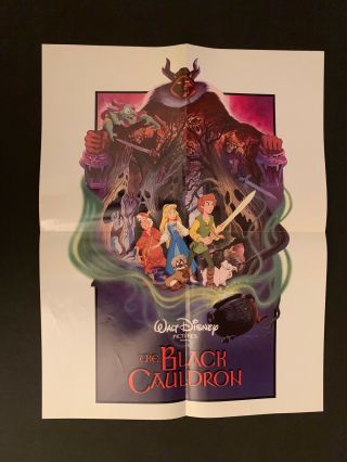 “the Black Cauldron” Press Book,  Poster,  Lobby Card