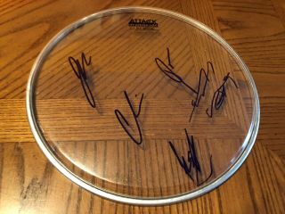Bad Wolves Signed Autographed 10 Inch Drumhead Tommy Vext Chris John Kyle Doc 5