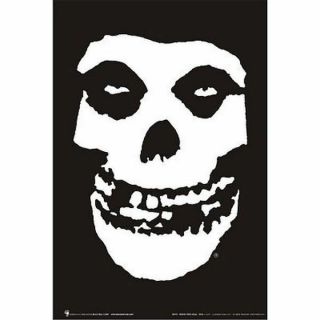 Misfits - Skull Music Poster - 24x36 Shrink Wrapped - Logo 701