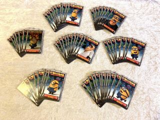 Dave And Busters Despicable Me Minion Jellylab Cards (63 Total)