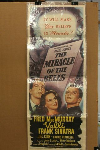 The Miracle Of The Bells Movie Poster 1948 Fred Macmurray Frank Sinatra