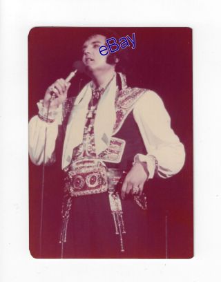 Elvis Presley Kodak Concert Photo - Gypsy King 1975 - Jim Curtin Rare