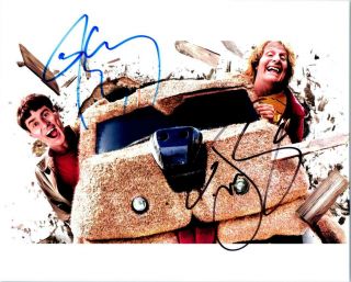 Jim Carrey Jeff Daniels Signed 8x10 Picture Autographed Photo