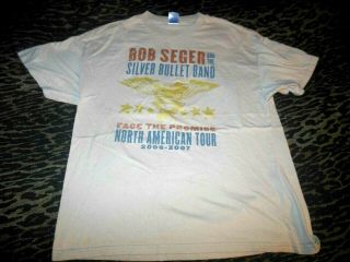 Bob Seger & The Silver Bullet Band North American Concert Tour T - Shirt 2006 - 7