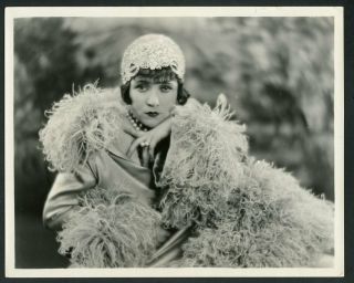 Marie Prevost In Roaring 20s Dress Vintage 1930 Portrait Dblwt Photo