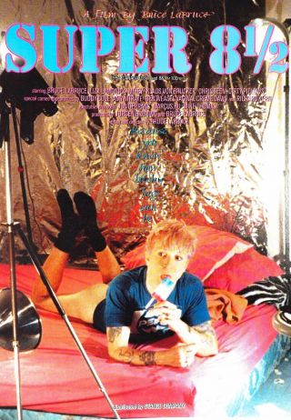 8½ 1/2 1994 Bruce La Bruce Gay Japanese Chirashi Mini Movie Poster B5