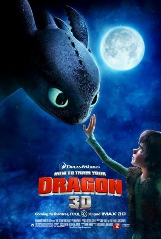 How To Train Your Dragon - Ds Movie Poster 27x40
