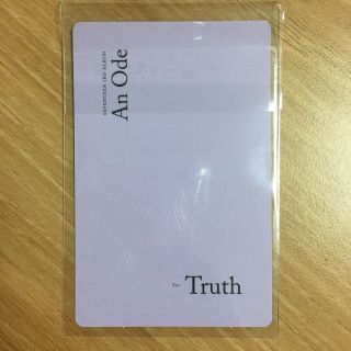 SEVENTEEN 3rd Mini Album An Ode Official Photocard JEONGHAN Photo Card Ver.  Truth 2