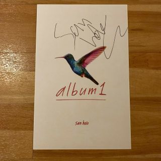 San Holo Signed Album 1 Poster W/ Proof (dj Autograph)