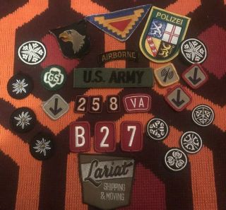 The Man In The High Castle Set Of Patches (tv,  Movie,  Screen)