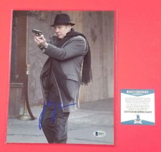 James Spader Signed 8 " X10 " Photo From The Blacklist Certified With Bas