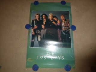 Vintage 1987 The Lost Boys Poster - Funky Enterprises - 34 " X 22 " - Rare