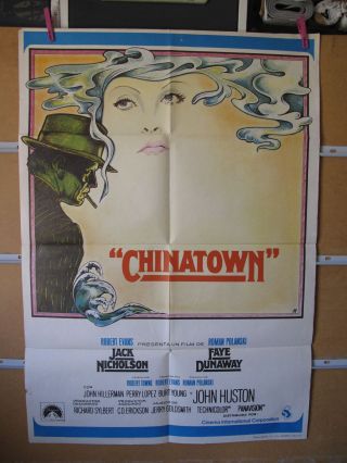 A3886 Chinatown Roman Polanski Jack Nicholson,  Faye Dunaway,  John Huston,  Per