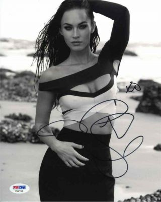 Megan Fox Cleavage Autographed Signed 8x10 Photo Certified Authentic Psa/dna