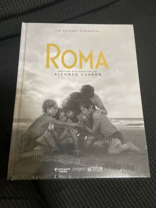 Roma Alfonso Cuaron Fyc Screenplay Script Book English&spanish Oscars