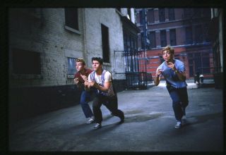 West Side Story Gang Dancing In Alley 35mm Camera Transparency Slide