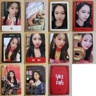 Twice Tzuyu Official Photocard Special Album Yoy Yes Or Yes Select Card