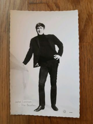 Beatles John Lennon Promo Postcard 1965 By Star Pics Ex.