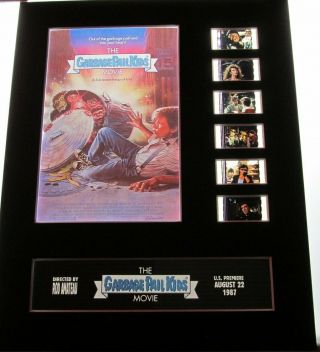 The Garbage Pail Kids Movie 1987 35mm Movie Film Cell Display 8x10 Mounted