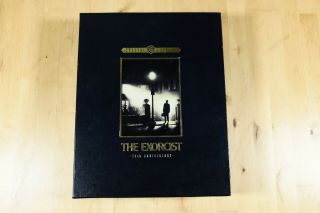 The Exorcist 25th Anniversary Special Edition Vhs/cd Box Set W/ Book Lobby Cards