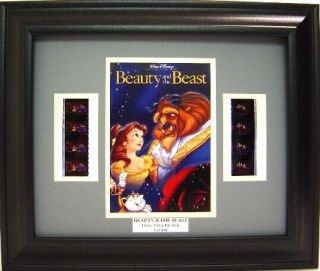 Disney Beauty And The Beast Framed Film Cell