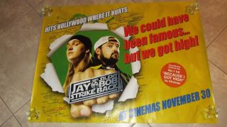 Jay And Silent Bob Strike Back Movie Poster Uk Quad Kevin Smith