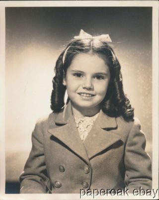 Ca.  1939 Photo Of Ann Todd Child Movie Star