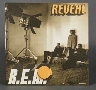 R.  E.  M.  Reveal Rare Promo 12x12 Poster Flat 2001 Michael Stipe Imitation Of Life
