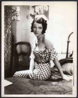 Pola Illery Romanian Born French Actress 1933 Vintage Orig Photo Sexy Portrait