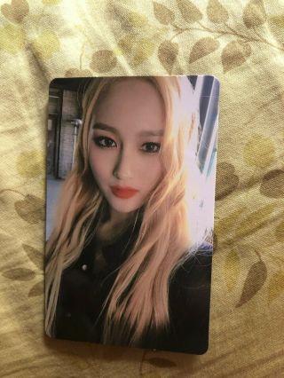 Siyeon Official Photocard Dream Catcher 4th Mini Album The End Of Nightmare Kpop