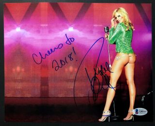 Debbie Gibson Signed 8x10 Photo Autograph Pop Singer Playboy Model Beckett
