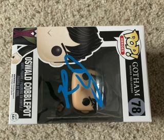 Robin Lord Taylor Signed Autographed Oswald Cobblepot Gotham Funko Pop 2