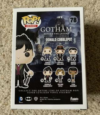 Robin Lord Taylor Signed Autographed Oswald Cobblepot Gotham Funko Pop 4