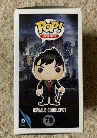 Robin Lord Taylor Signed Autographed Oswald Cobblepot Gotham Funko Pop 5