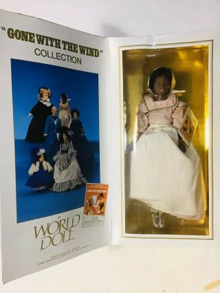 Gone With The Wind Prissy 71072 World Doll Orignial Box 50th 1989